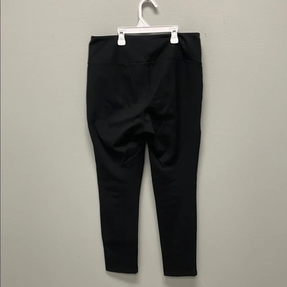 Parasuco Black Motto Leggings Size Medium EUC - Picture 3 of 4